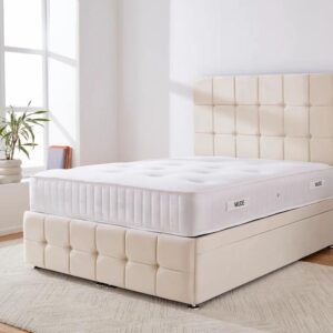 Cube Ottoman Storage Divan Bed With Headboard